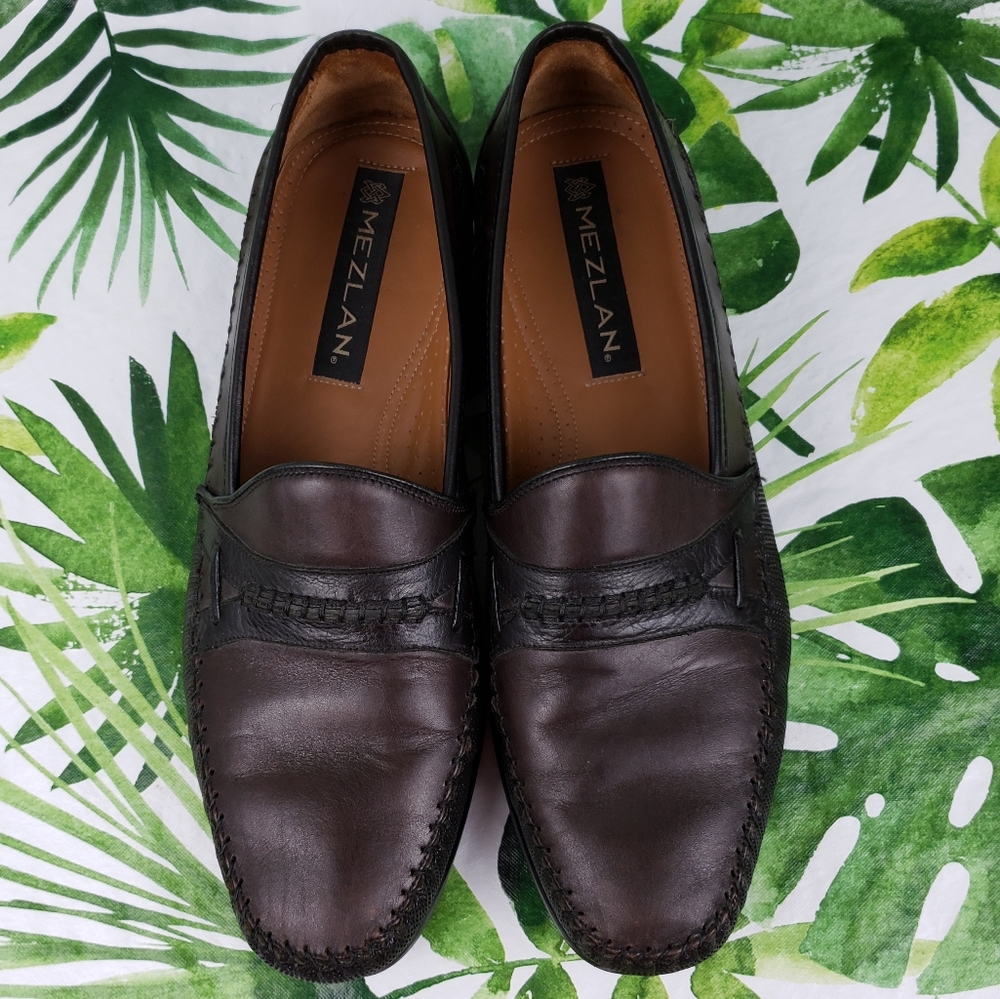 221iaib Mezlan WATERS leather loafers 11 M